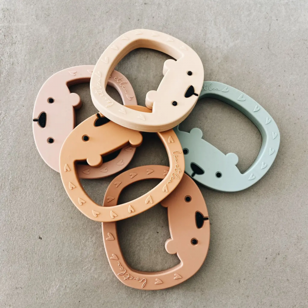 Anneau de dentition petit ours bleu – Image 3