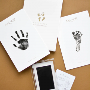 Kit de cartes empruntes pour bébé