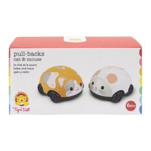 Lot de 2 véhicules à friction chat et souris Tiger tribe