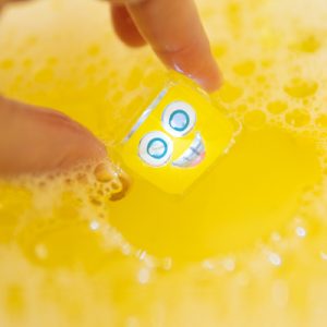 Cubes lumineux jaune glo pals