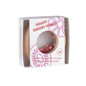 Hochet sensoriel petit boum tomatoes