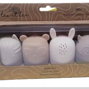 Jouet de bain leo et lea beige