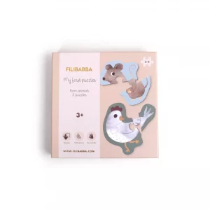 Mes premiers puzzles - Set x3 - Animaux de la ferme