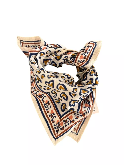 Foulard enfant maison augustin 50cm