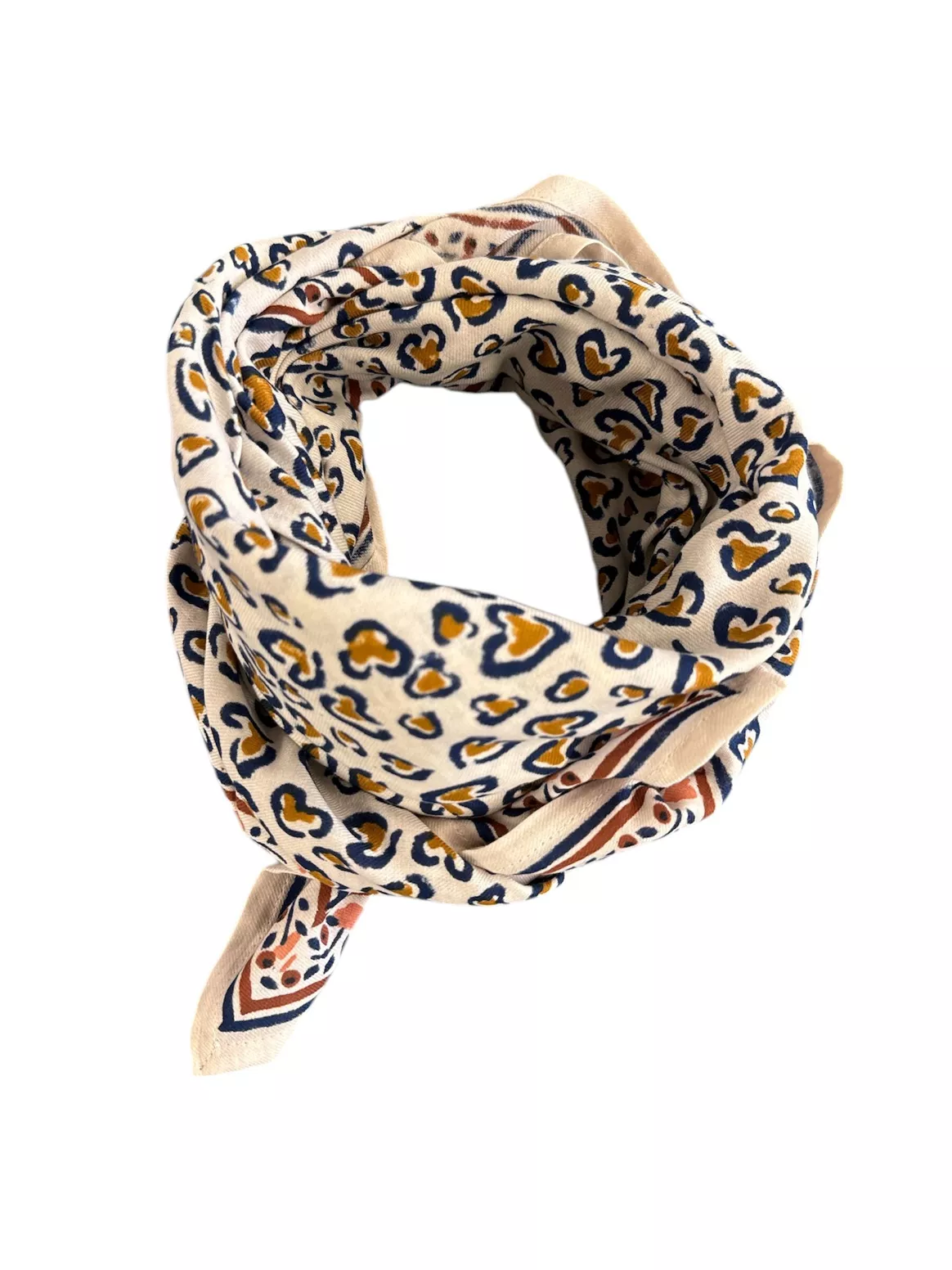 Foulard adulte maison augustin 100cm