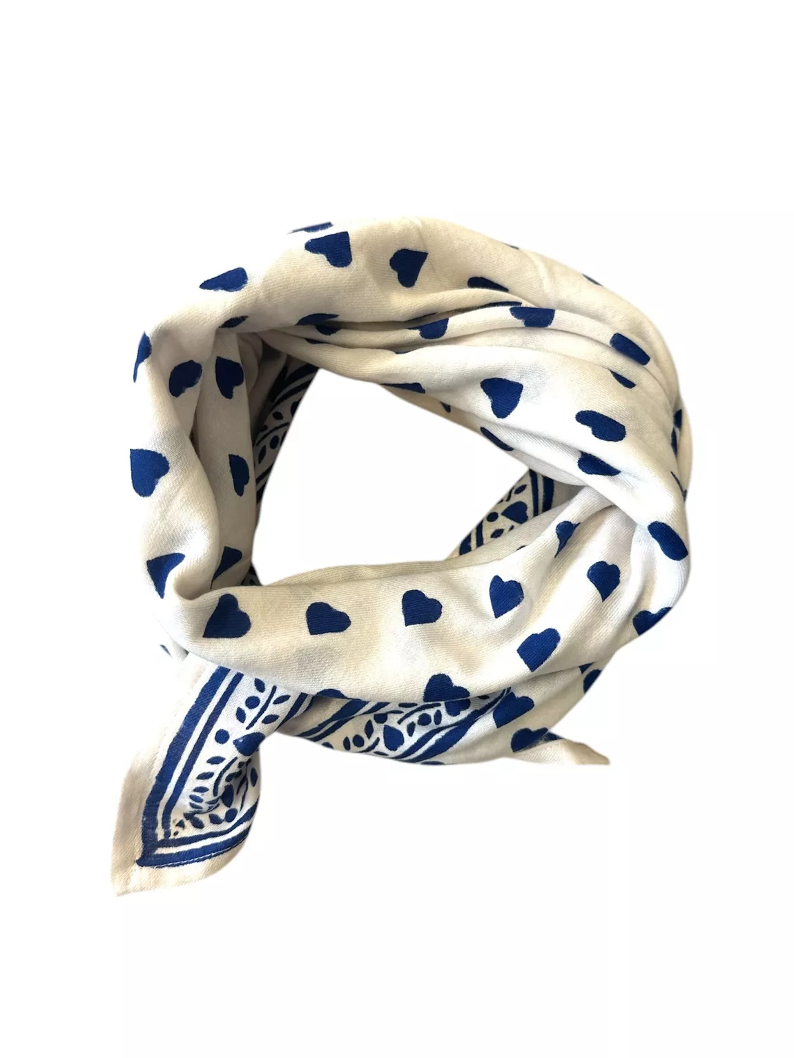 Foulard coeur maison augustin 100cm