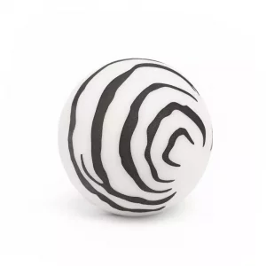 Balle rebondissante ratatam zebre 43mm