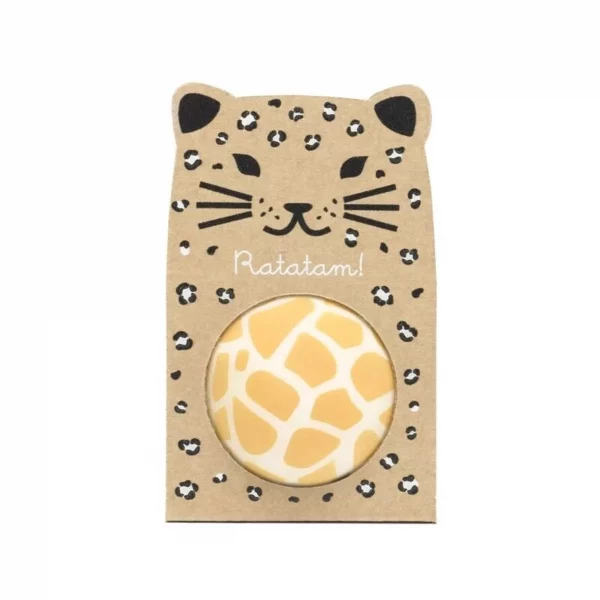 Balle rebondissante ratatam girafe 43mm
