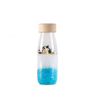 Bouteille sensorielle petit boum spy arctique