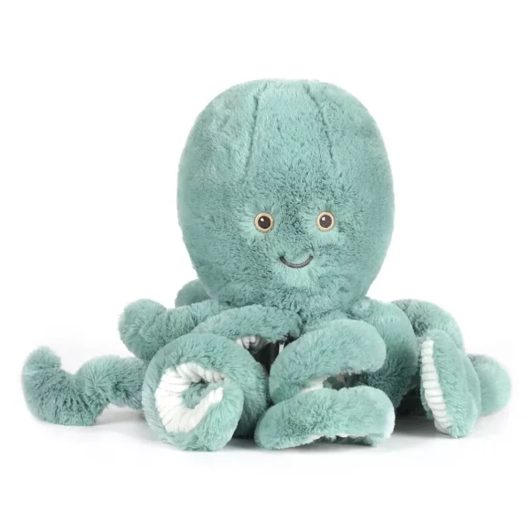 Peluche poulpe bleu 38cm