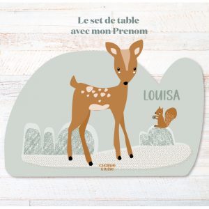 Set de table biche