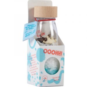 Bouteille sensorielle petit boum spy arctique