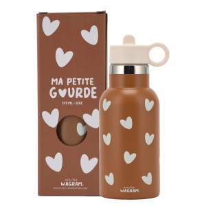 Gourde acier inox caramel atelier Wagram