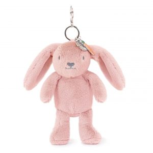 Porte clés lapin rose