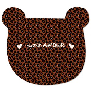 Set de table ours léopard