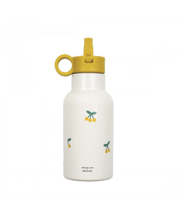 PETITE GOURDE ISOTHERME CERISE ÉMILE & IDA (0.35L)