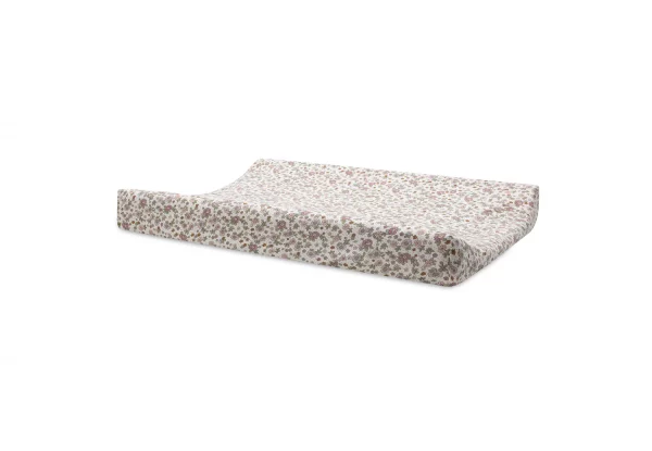 Housse Matelas à Langer Jersey - Retro Flowers – Image 3