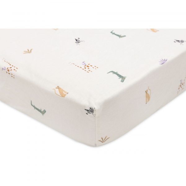 Drap housse 60x120 cm Jersey Jungle Jambo – Image 3