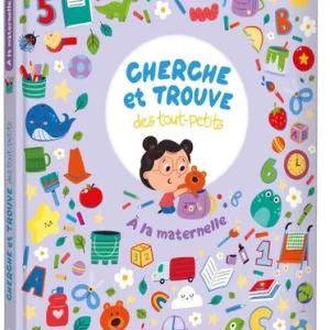 Cherche et trouve des tout-petits à la maternelle