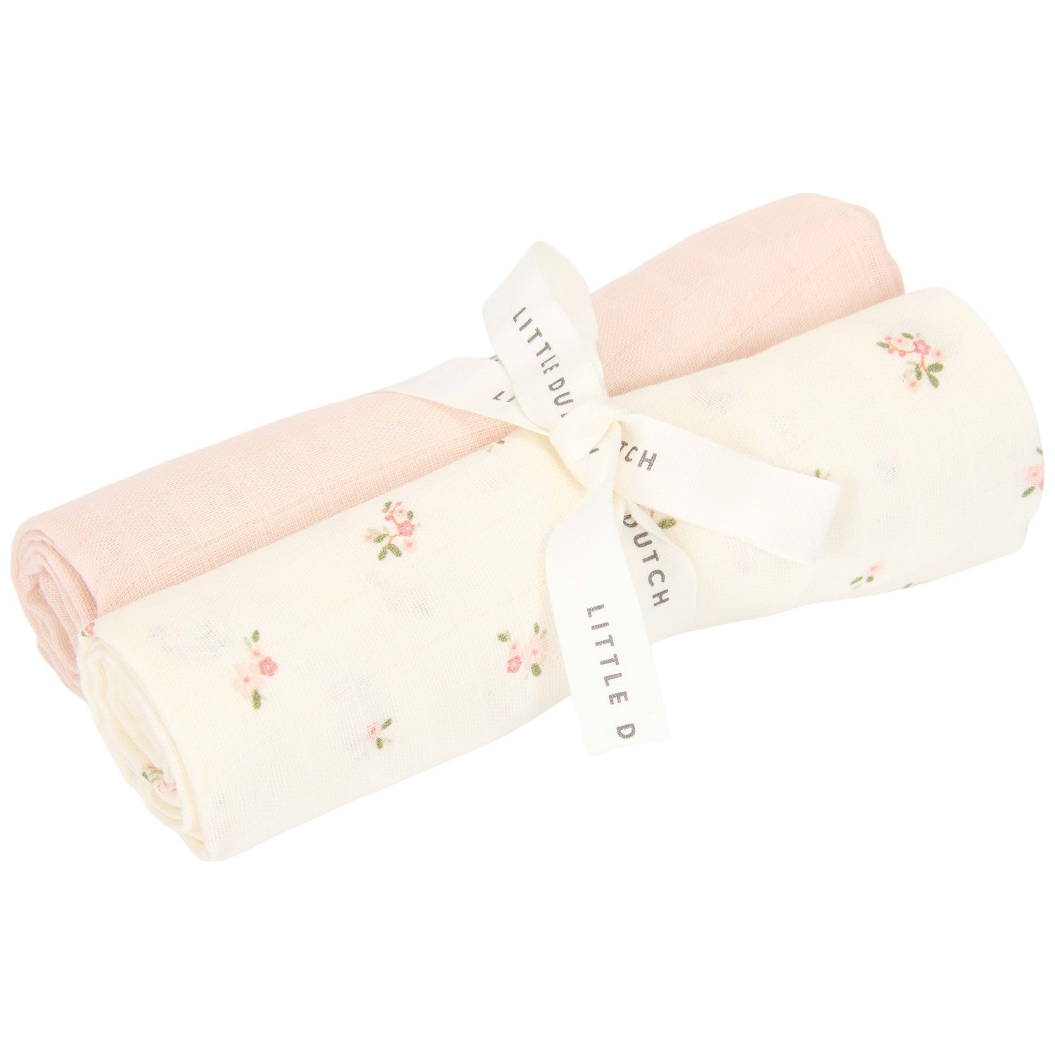 Set de 2 langes en gaze de coton - Fairy Blossom/Blossom - 70 x 70 cm