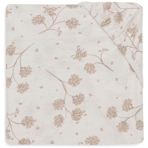 Drap housse en jersey Leafy Dreams 70 x 140 cm