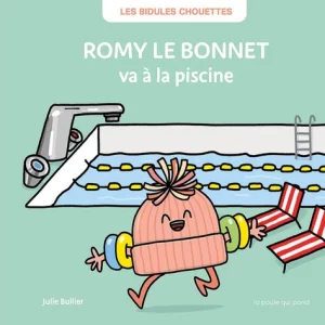 Romy le bonnet va à la piscine