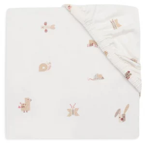 Drap housse berceau 40x80 animal friends