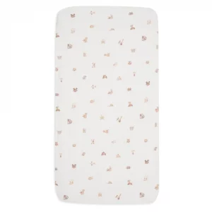 Drap housse berceau 40x80 animal friends