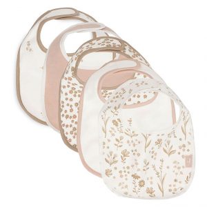 Lot de 5 Bavoirs Imperméables - Bloomy