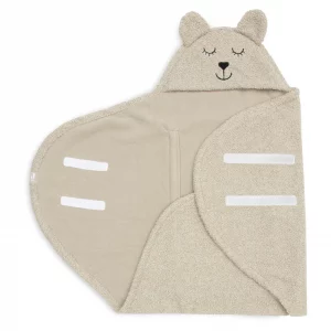 Couverture Portefeuille - Bear Boucle olive green