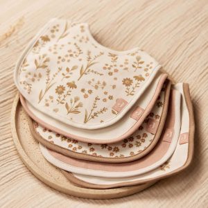 Lot de 5 Bavoirs Imperméables - Bloomy