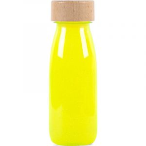 Bouteille sensorielle Float Jaune fluorescente