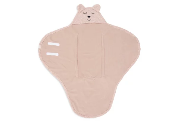 Couverture Portefeuille - Bear Boucle rose