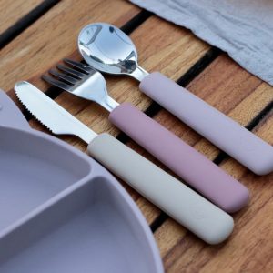 Couvert enfants rose