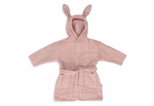 peignoir rose 1-2 ans