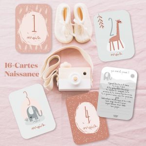 COFFRET DE CARTE DE NAISSANCE SOFIA