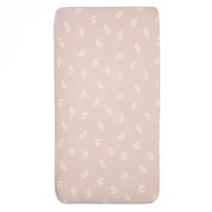 Drap housse en jersey Twig Wild Rose 60 x 120 cm