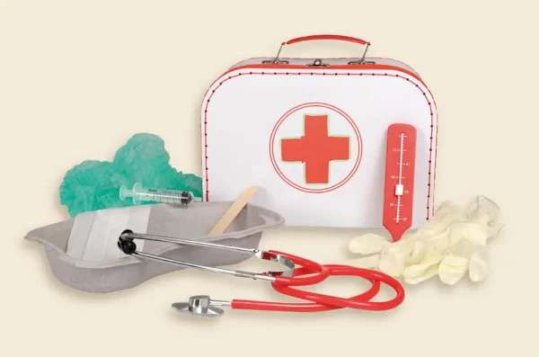 Valise de docteur avec accessoires