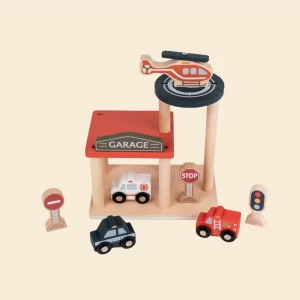 Garage avec voitures