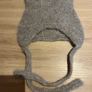 Bonnet chat couleur gris