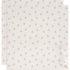 Lot de 2 maxi-langes en coton Nostalgic Ride (115 x 115 cm)