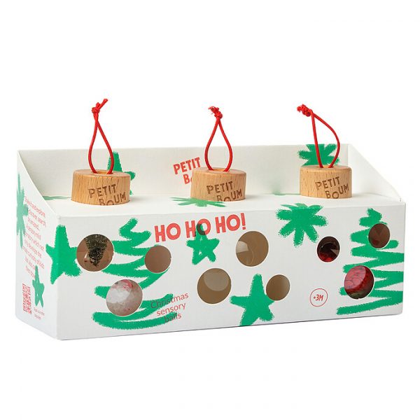 Lot de 3 Balles Sensorielles de Noël – Image 2