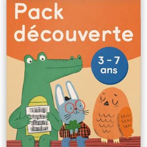 Pack découverte 3 - 7 ans