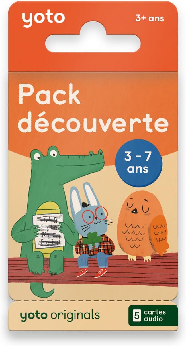 Pack découverte 3 - 7 ans