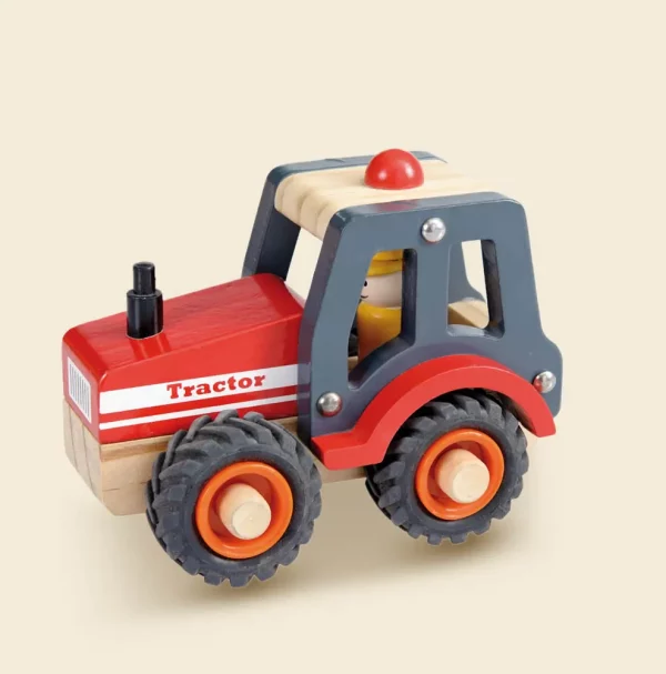 Tracteur en bois