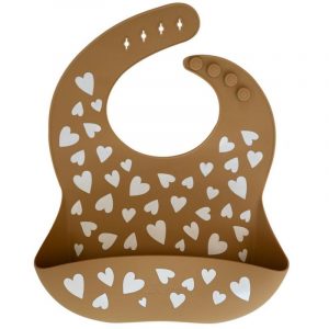 Bavoir en silicone fall in love camel