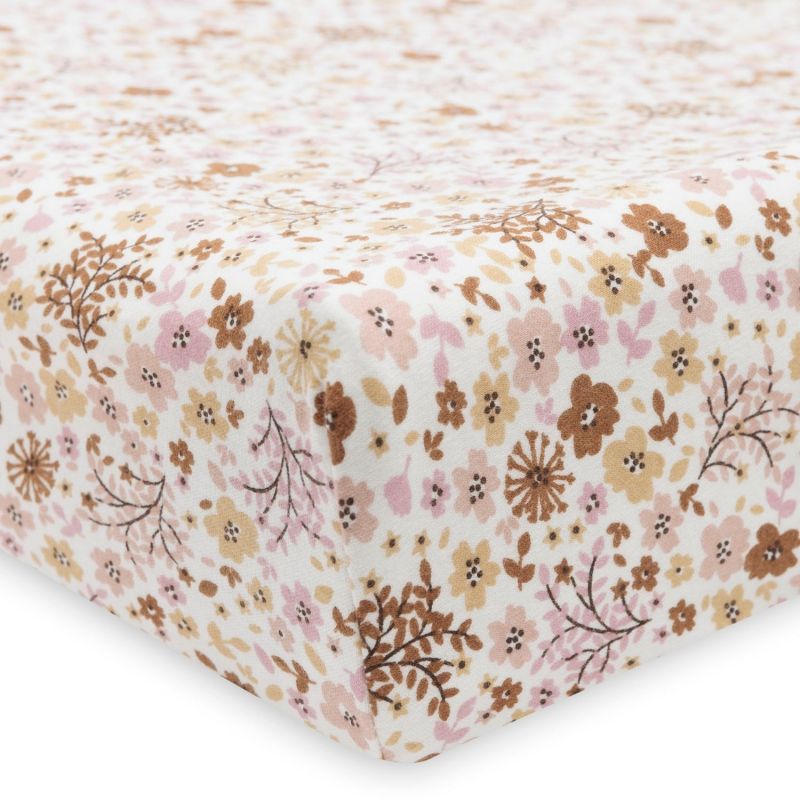 Housse matelas à langer en jersey Flower Fairies 50 x 70 cm – Image 2