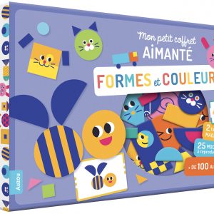 Mon petit coffret aimanté - formes et couleurs