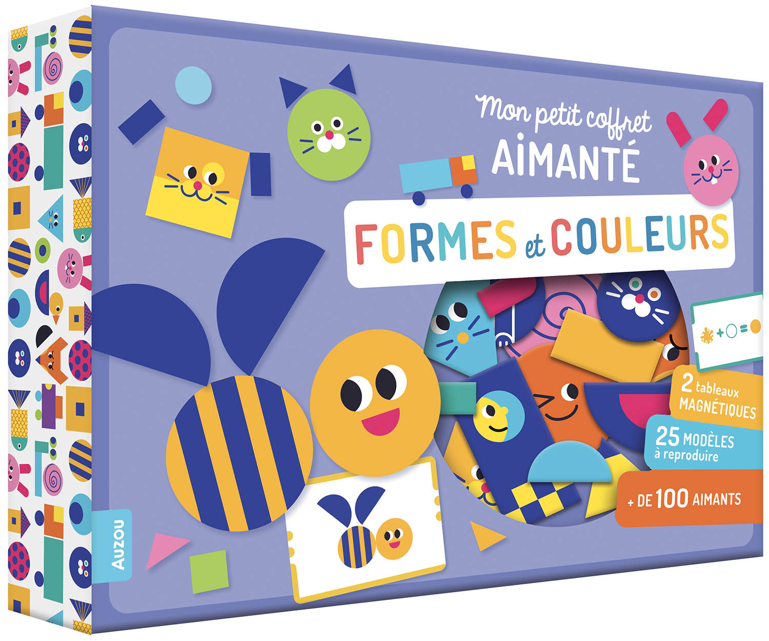 Mon petit coffret aimanté - formes et couleurs