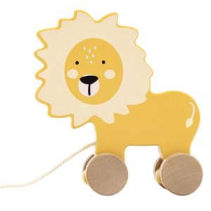 Jouet à tirer Lion